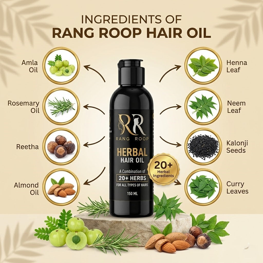 Rang Roop™ Herbal Hair Oil