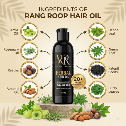 Rang Roop™ Herbal Hair Oil