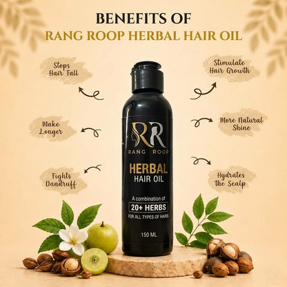 Rang Roop™ Herbal Hair Oil